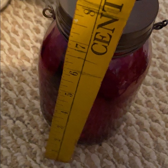 Jar tea light holder! Very pretty when lit - Picture 6 of 8